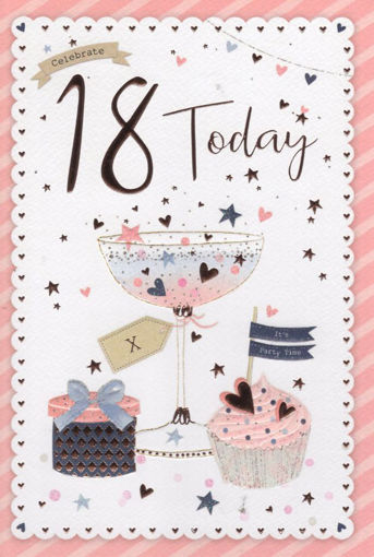 Picture of 18 TODAY BIRTHDAY CARD